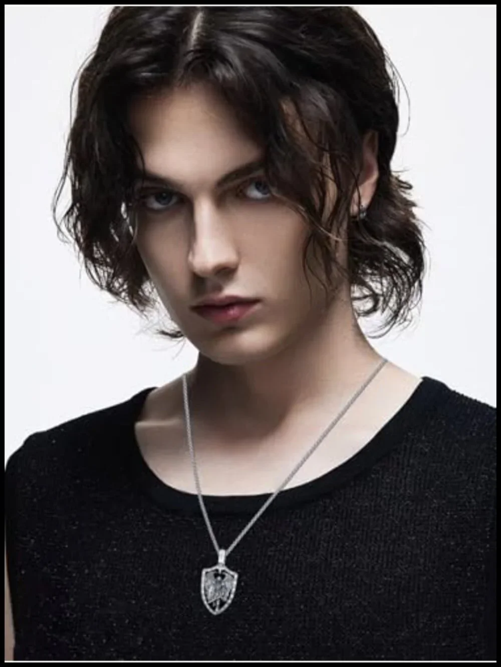 925 Sterling Silver Saint Michael Pendant Necklace Men Women Protection Amulet